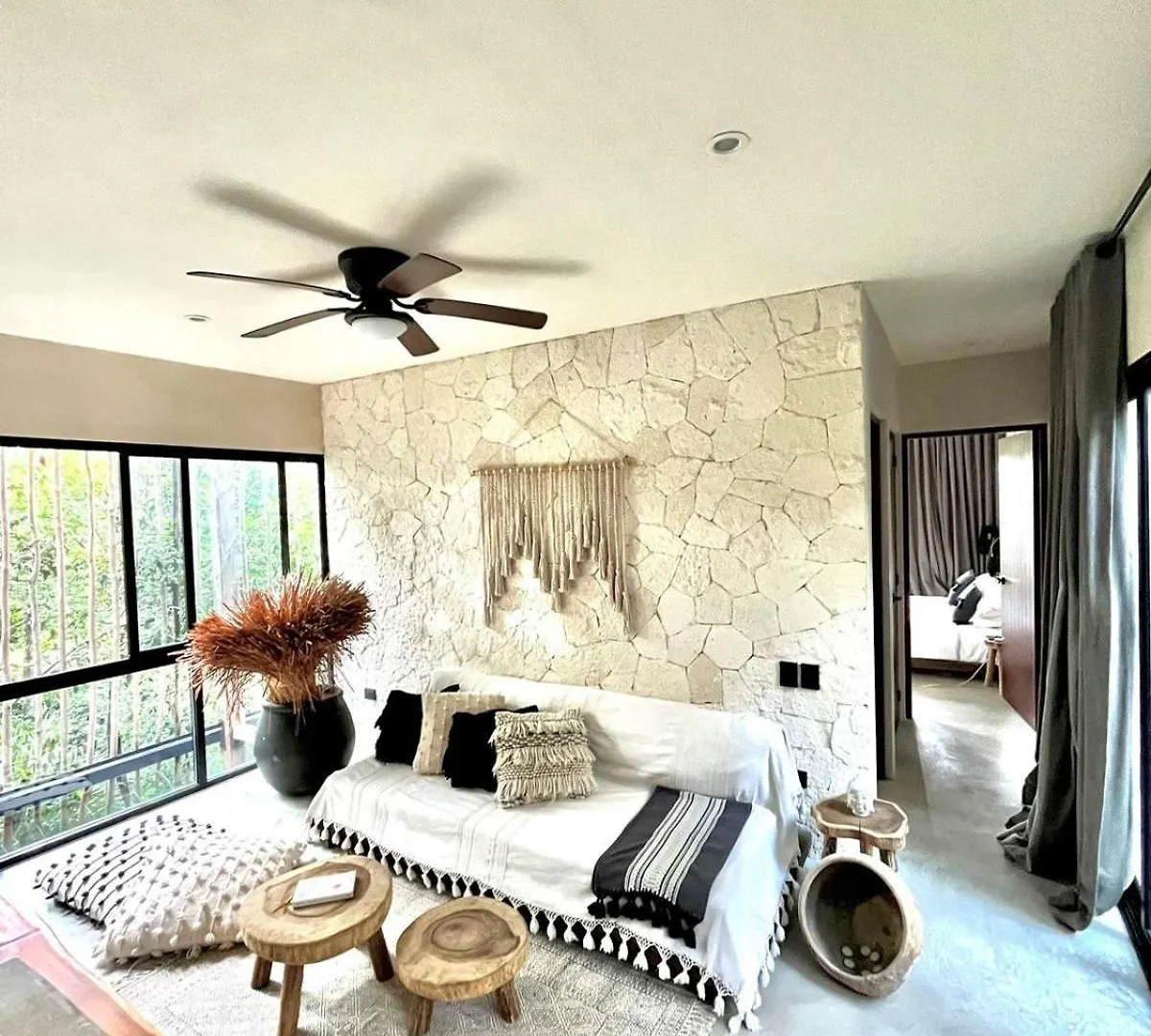 Daire Tulum Boho Beautiful Apt Special Fee For Bardo Daypass